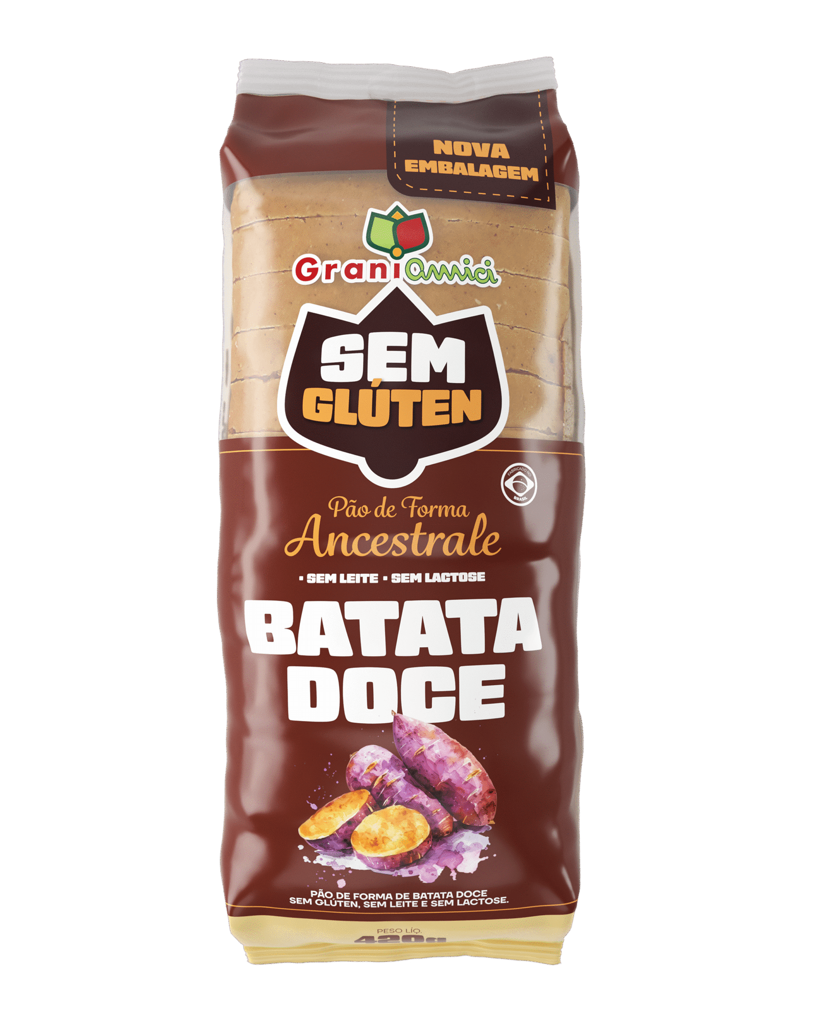 Pão de Forma-Batata Doce - semsombra