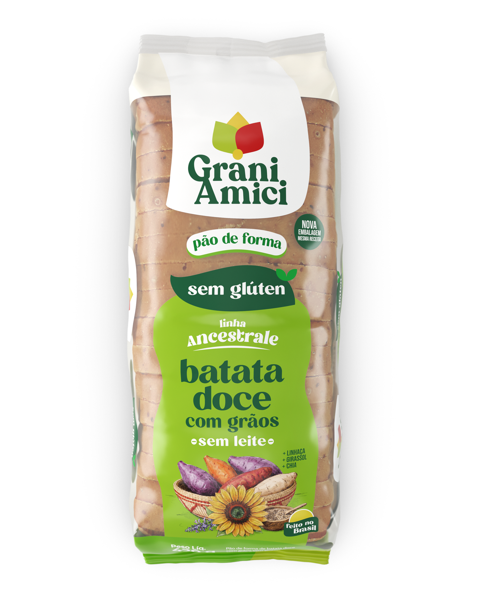 Pão de Forma-Grãos